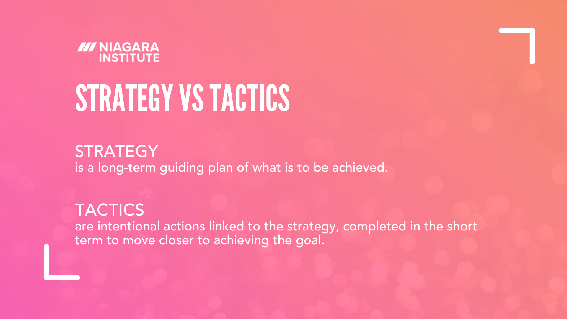 Strategy Vs Tactics: Why You Need To Be Good At Both